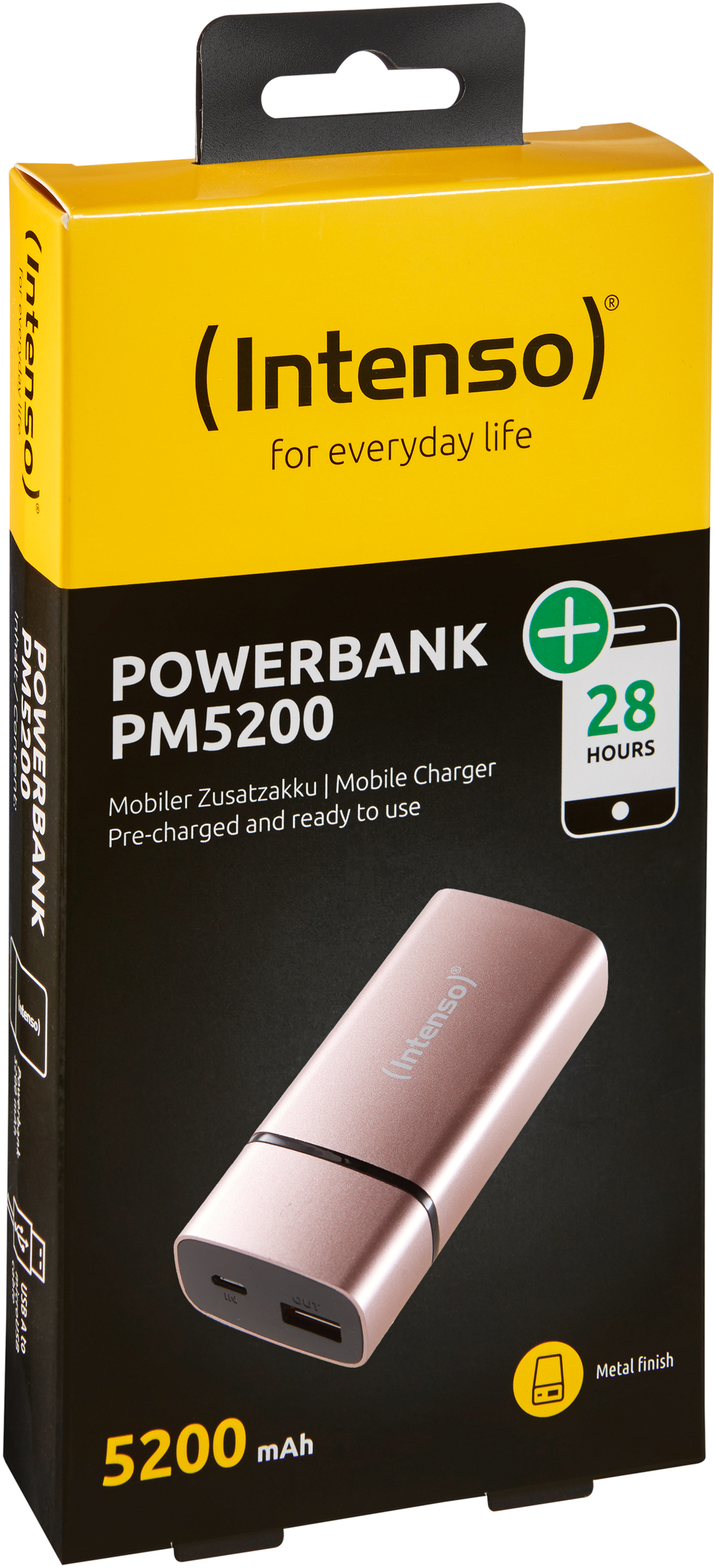 INTENSO PM5200 Powerbank 5200 mAh Rosa