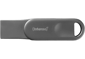 INTENSO IMOBILE LINE PRO USB-Stick, 32 GB, 70 MB/s, Anthrazit