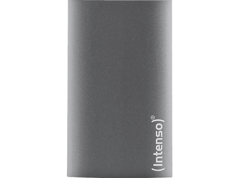 INTENSO Premium Edition Festplatte, 512 GB SSD, 1,8 Zoll, extern, Anthrazit