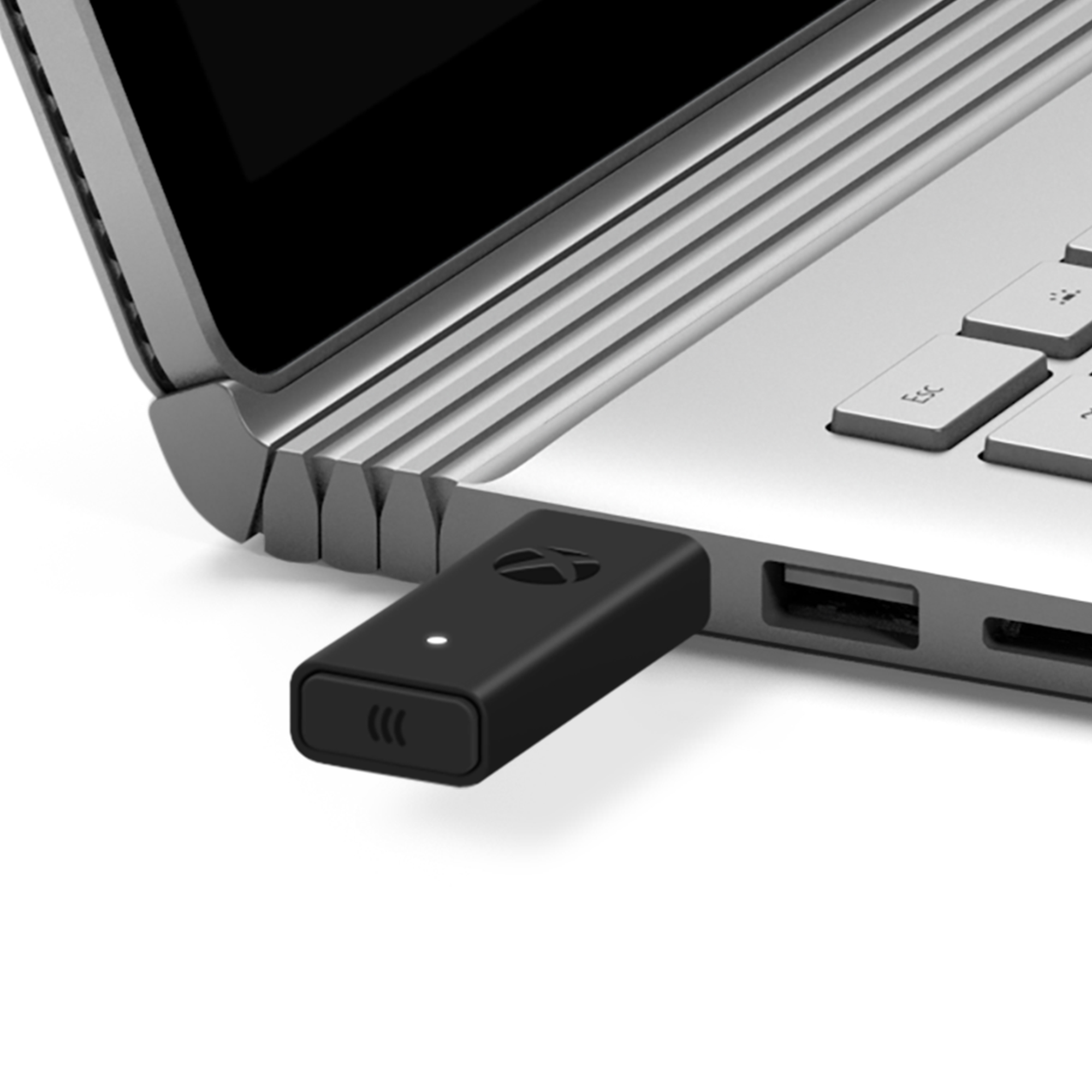 MICROSOFT Xbox One Wireless Adapter für Windows, WLAN Adapter, Schwarz