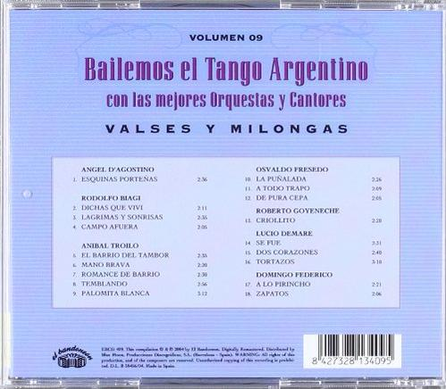 VARIOUS - VALSES Y MILONGAS VOL.9  - (CD)
