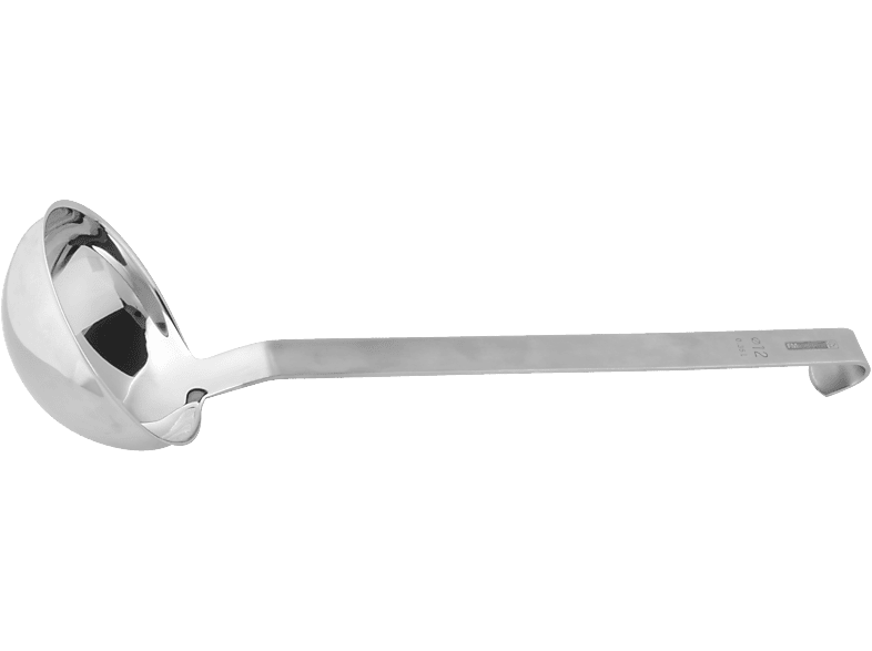 Fackelmann 21876 Schöpflöffel 46 cm, Silber, Spülmaschinengeeignet