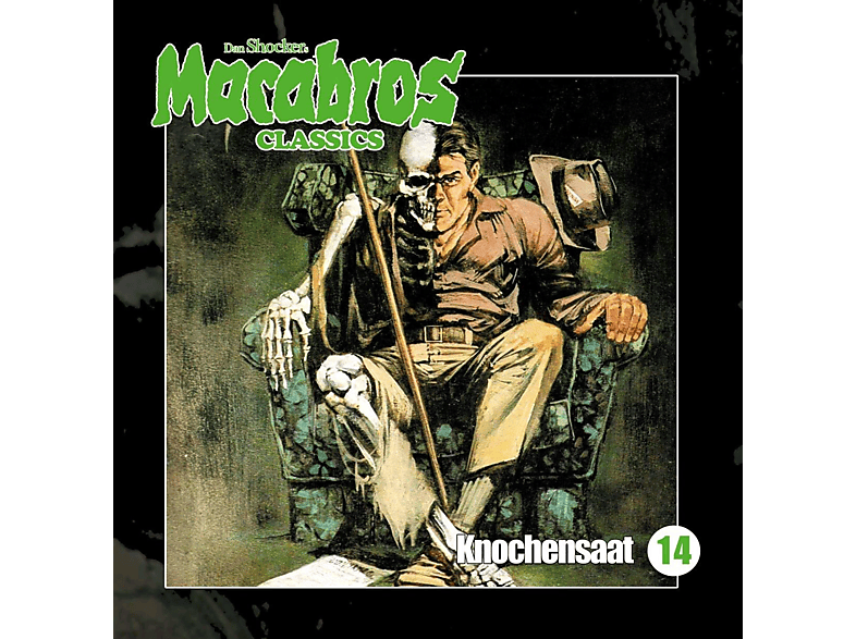 Dan Shocker - Macabros Classics Knochensaat Folge 14  - (CD)
