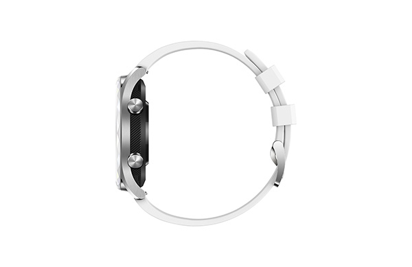 Smartwatch - Huawei Watch GT Elegant, 42x46 mm, Acero, Blanco