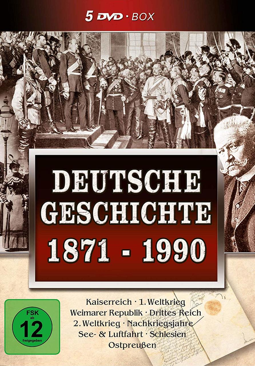 Deutsche Geschichte 1871-1990 (5 DV DVD