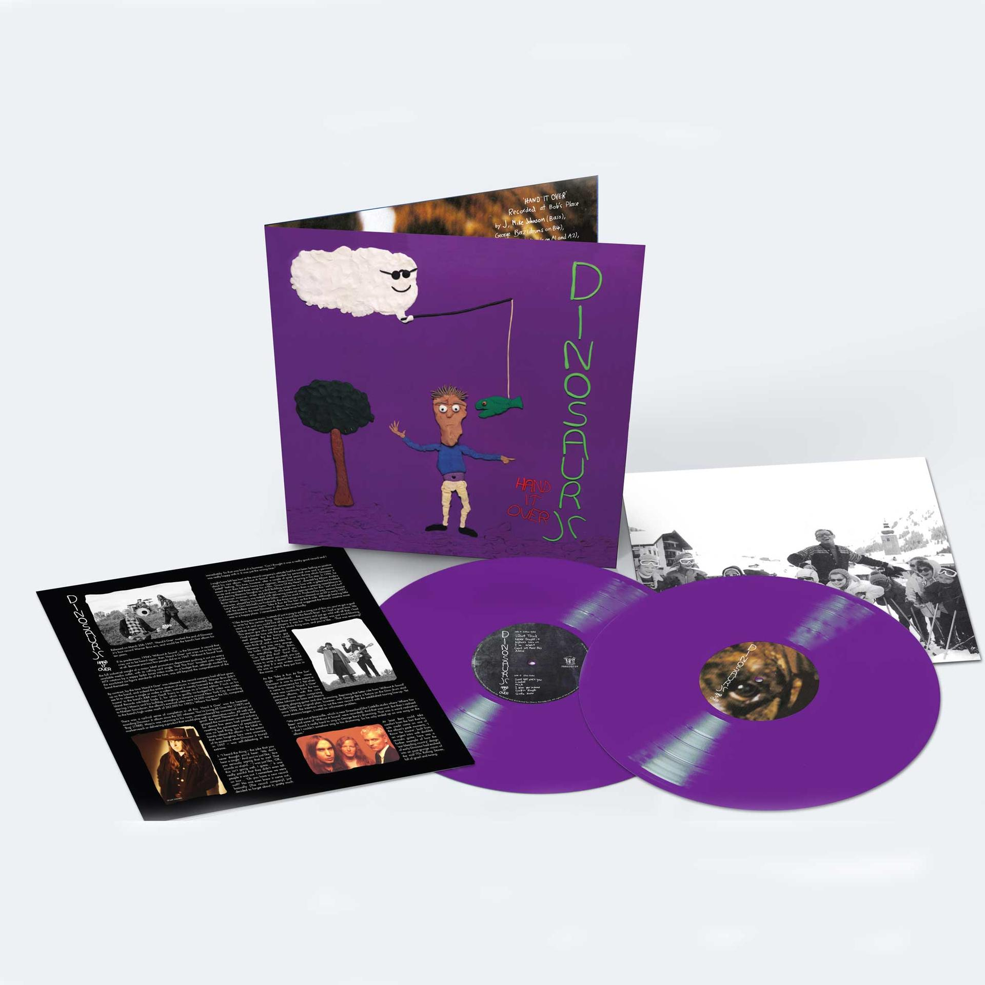 Dinosaur Jr. - Hand It Over (Deluxe Exp.Gatefold Purple 2LP)  - (Vinyl)