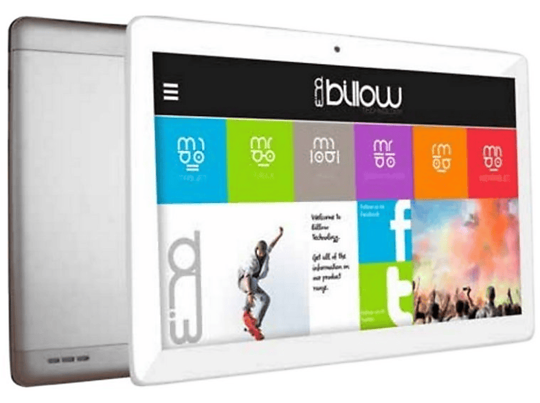 Tablet - Billow X103PROB, 3G, 10.1", 2GB, Plata