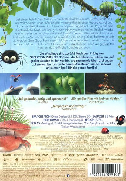 Die Winzlinge - Abenteuer in der Karibik DVD
