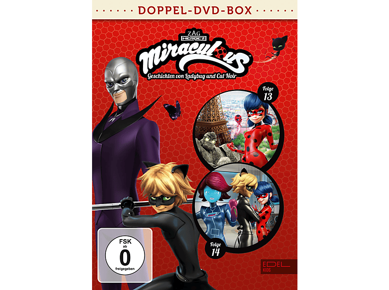 Miraculous-DVD-Doppel-Box-Folgen 13+14 DVD