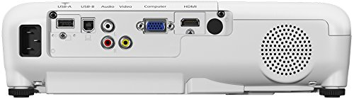 Proyector - Epson EB-X05, 3300 lúmenes, ANSI, 3LCD, XGA (1024x768), Blanco