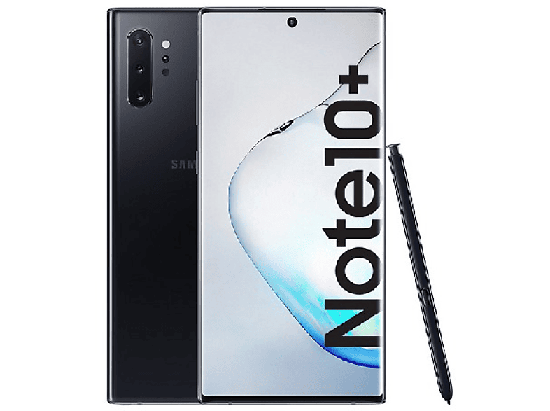 Móvil - Samsung Galaxy Note 10 +, Negro, 256 GB, 12 GB RAM, 6.8" WQHD+, Exynos 9825, 4300 mAh, Android