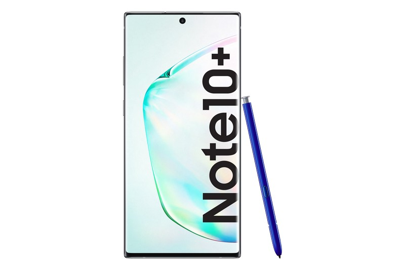 Móvil - Samsung Galaxy Note 10 +, Gris, 256 GB, 12 GB RAM, 6.8" WQHD+, Exynos 9825, 4300 mAh, Android