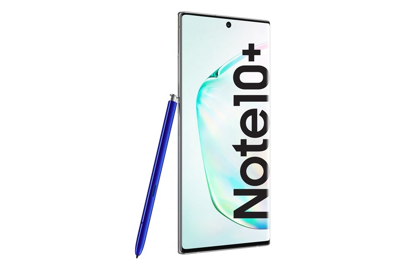 Móvil - Samsung Galaxy Note 10 +, Gris, 256 GB, 12 GB RAM, 6.8" WQHD+, Exynos 9825, 4300 mAh, Android