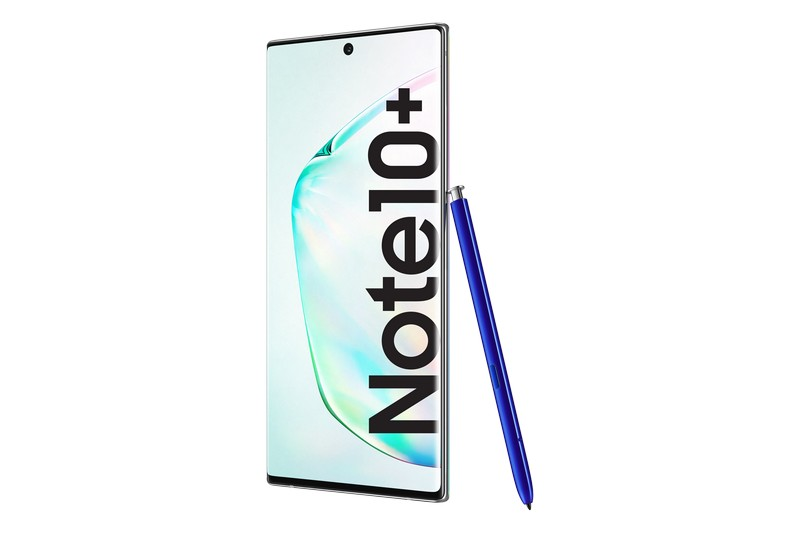 Móvil - Samsung Galaxy Note 10 +, Gris, 256 GB, 12 GB RAM, 6.8" WQHD+, Exynos 9825, 4300 mAh, Android