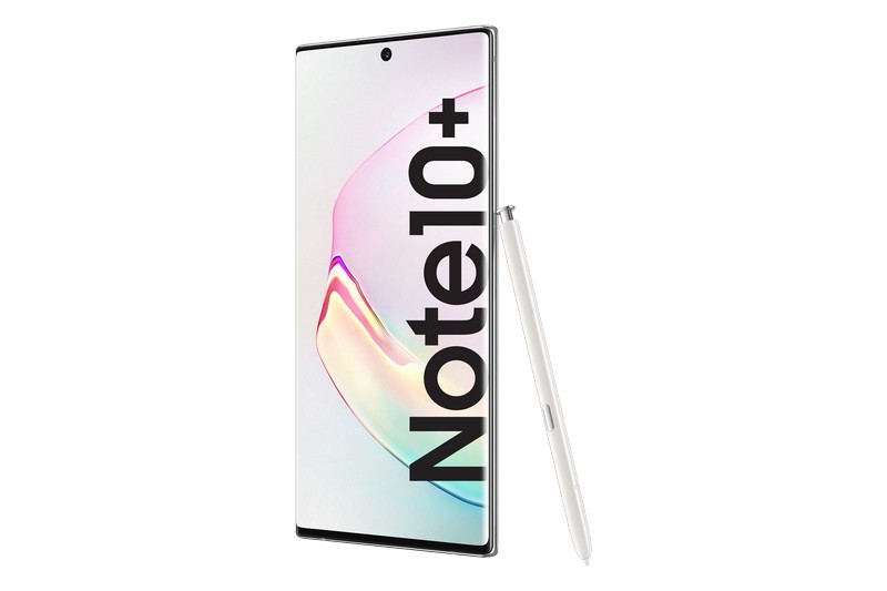 Móvil - Samsung Galaxy Note 10 +, Blanco, 512 GB, 12 GB RAM, 6.8" WQHD+, Exynos 9825, 4300 mAh, Android