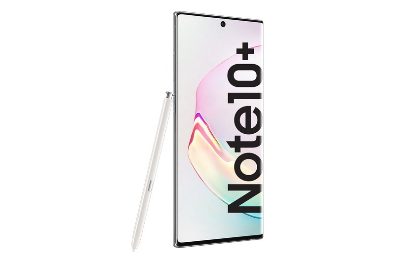 Móvil - Samsung Galaxy Note 10 +, Blanco, 512 GB, 12 GB RAM, 6.8" WQHD+, Exynos 9825, 4300 mAh, Android