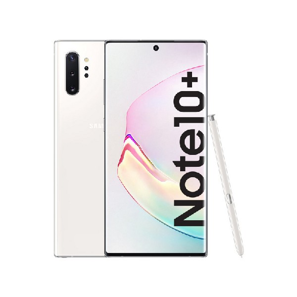 Móvil - Samsung Galaxy Note 10 +, Blanco, 512 GB, 12 GB RAM, 6.8" WQHD+, Exynos 9825, 4300 mAh, Android