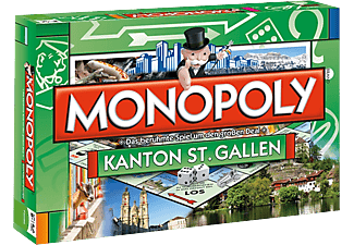 WINNING MOVES Monopoly Kanton St. Gallen (langue allemande) - Jeu de société