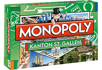 WINNING MOVES Monopoly Kanton St. Gallen (lingua tedesca) - Gioco da tavolo