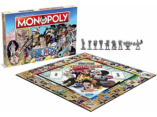WINNING MOVES Monopoly One Piece (französische Sprache) - Brettspiel