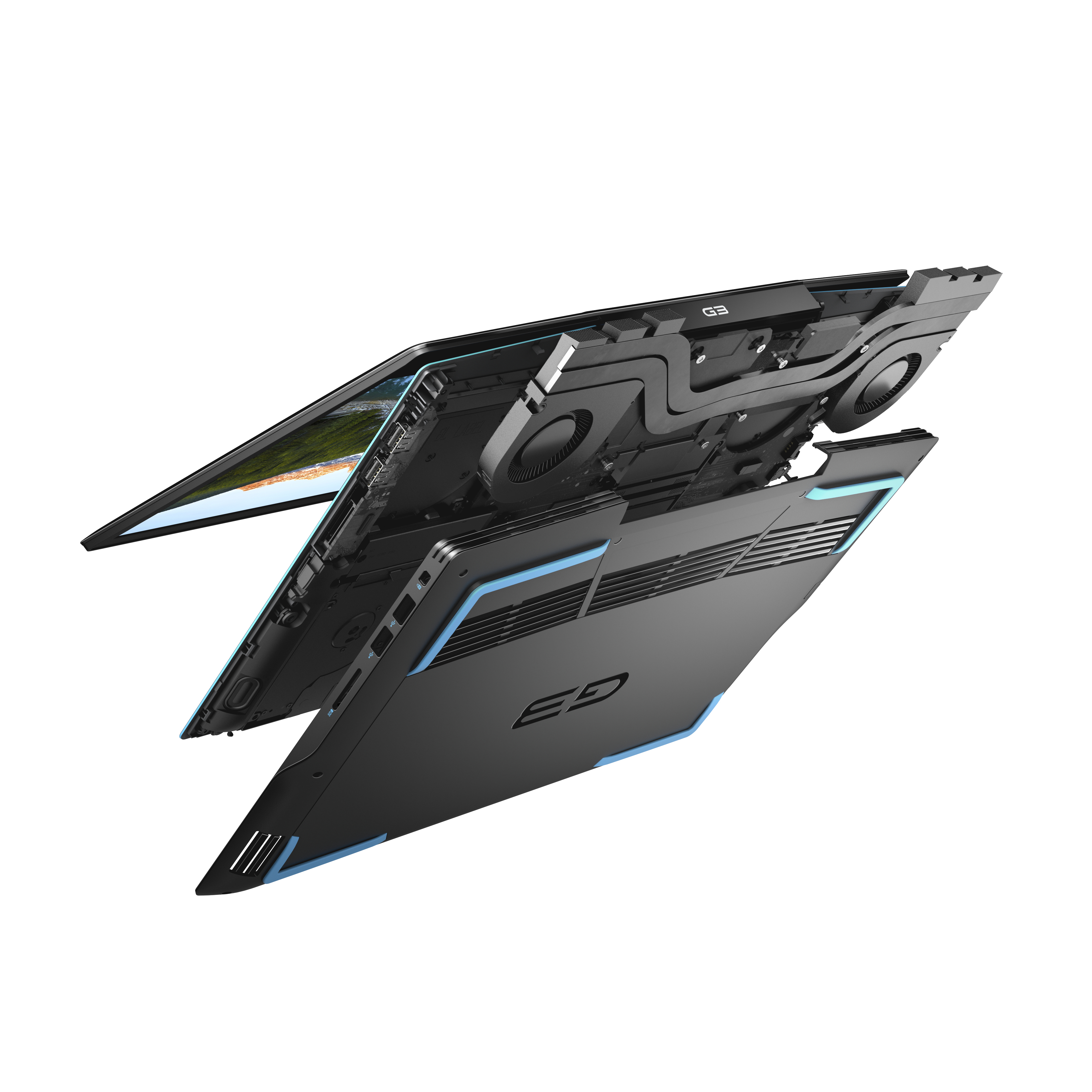 DELL G3 3590 - 15,6 Zoll - Intel® Core™ i5 i5-9300H - 8 GB - 1 TB - NVIDIA GeForce® GTX 1050 - Windows 10 Home (64 Bit)