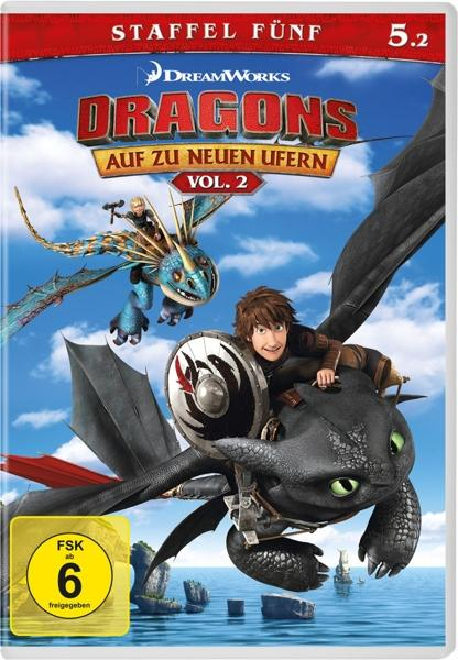 Dragons-Auf zu neuen Ufern-Staffel 5-Vol.... DVD