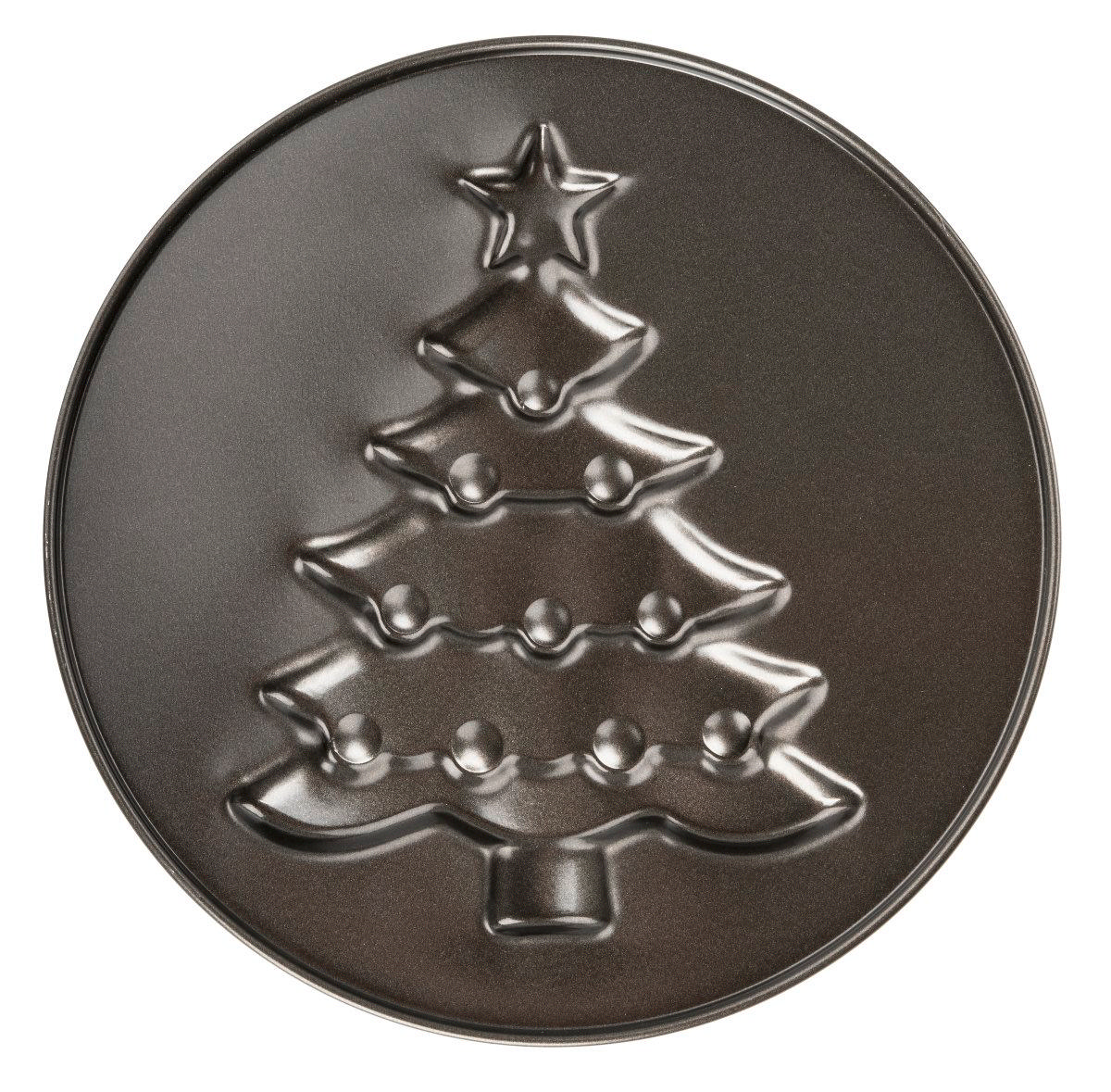 ZENKER Sparkling Christmas Ağaç Desenli Kelepçeli Kek Kalıbı