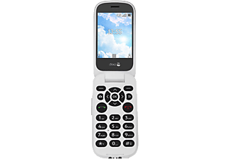DORO 7060 - Telefono cellulare pieghevole (2.8 ", 4 GB, Nero/Bianco)