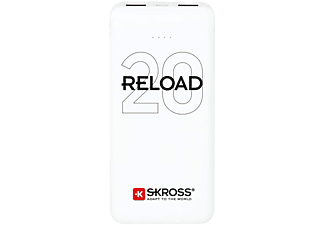 SKROSS Reload20 20 000 mAh powerbank, két kimenettel