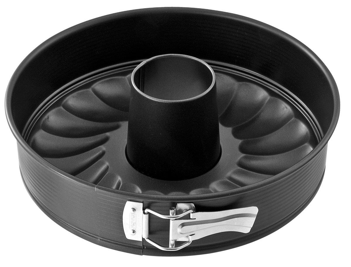ZENKER 28cm Borulu Kelepçeli Kek Kalıbı Siyah Metalik
