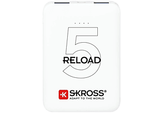 SKROSS Reload5 5 000 mAh powerbank, két kimenettel