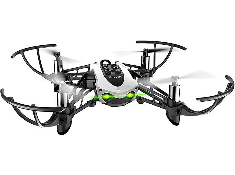 Minidrone Parrot Mambo Fly Cuadricoptero 30 km h Autonomia 8 min 550 mAh Camara Bluetooth Blanco