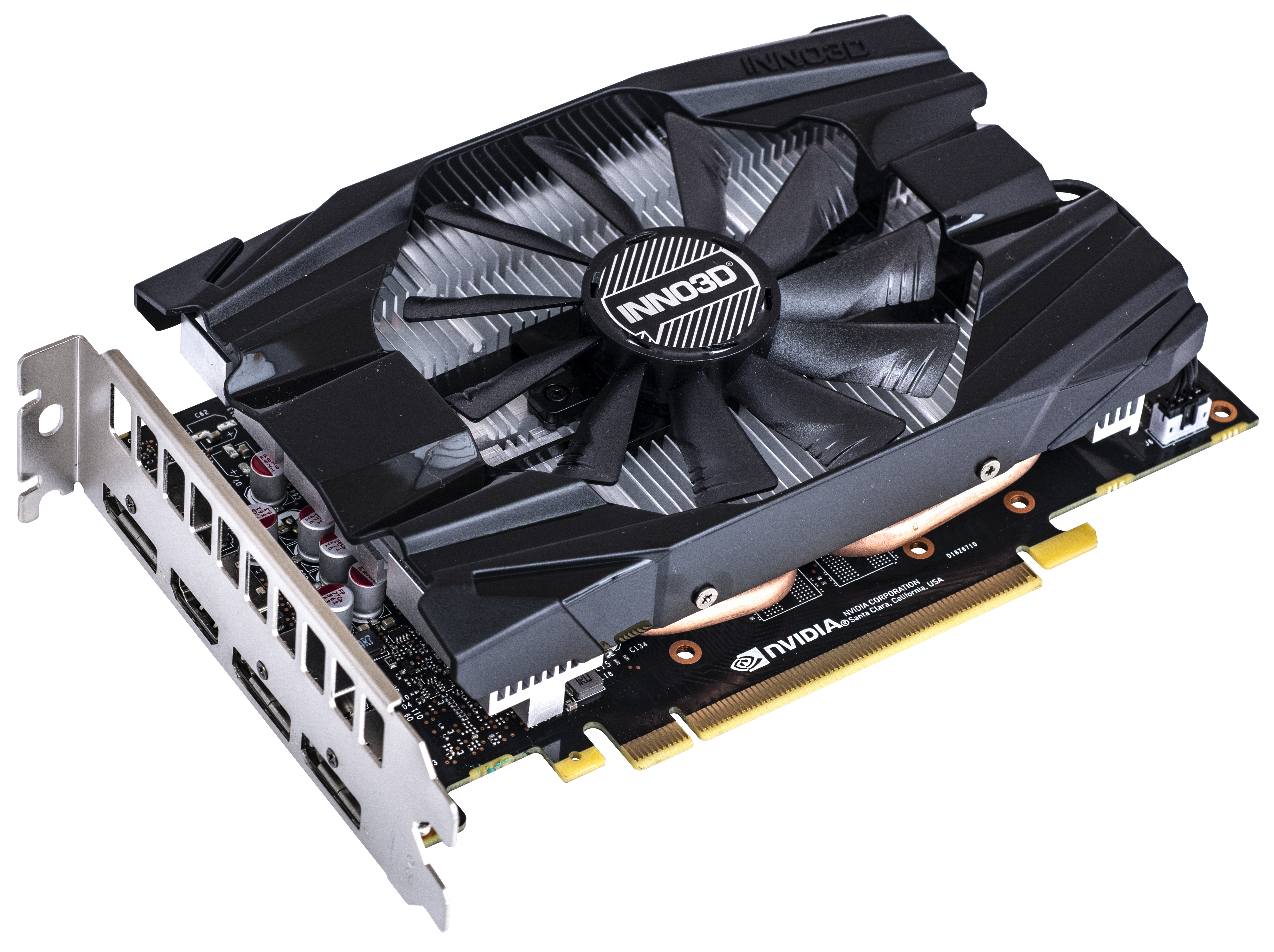 INNO3D GeForce® RTX 2060 SUPER™ Compact X1 8GB (N206S1-08D6-1710VA20) (NVIDIA, Grafikkarte)