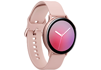 SAMSUNG Galaxy Watch Active 2 44mm - Smartwatch (20 mm, Silikon, Lily Gold)