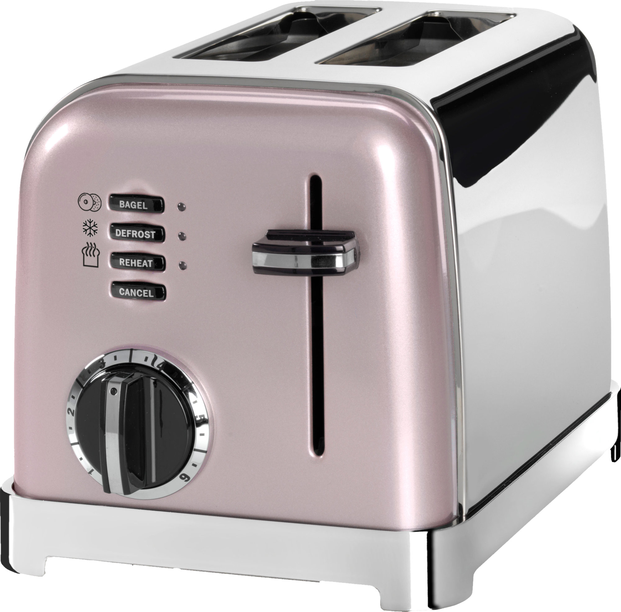 CUISINART CPT160PIE - Toaster (Rosa/Edelstahl)