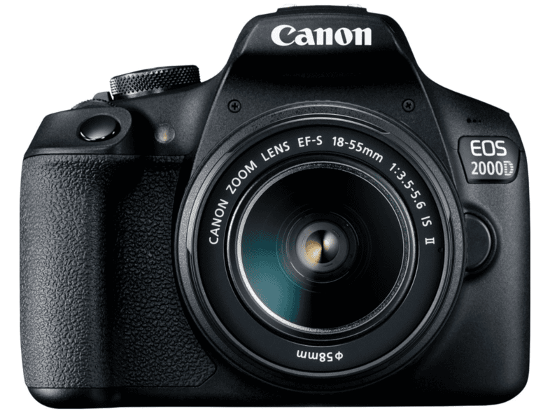 Snel succes Iedereen CANON Reflexcamera EOS 2000D + EF-S 18-55mm + SB130 Schoudertas + 16 GB SD  kaart (2728C054AA)