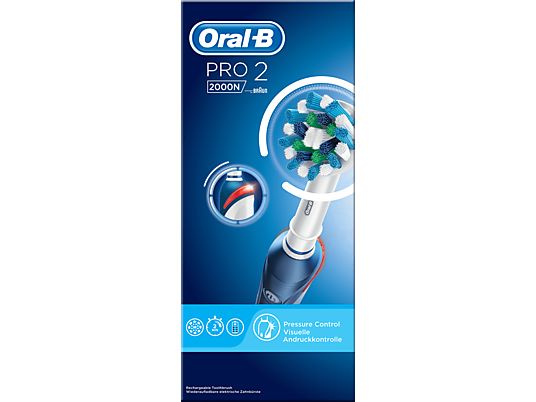 ORAL-B Pro 2 2000N Cross Action Elektrische Tandenborstel