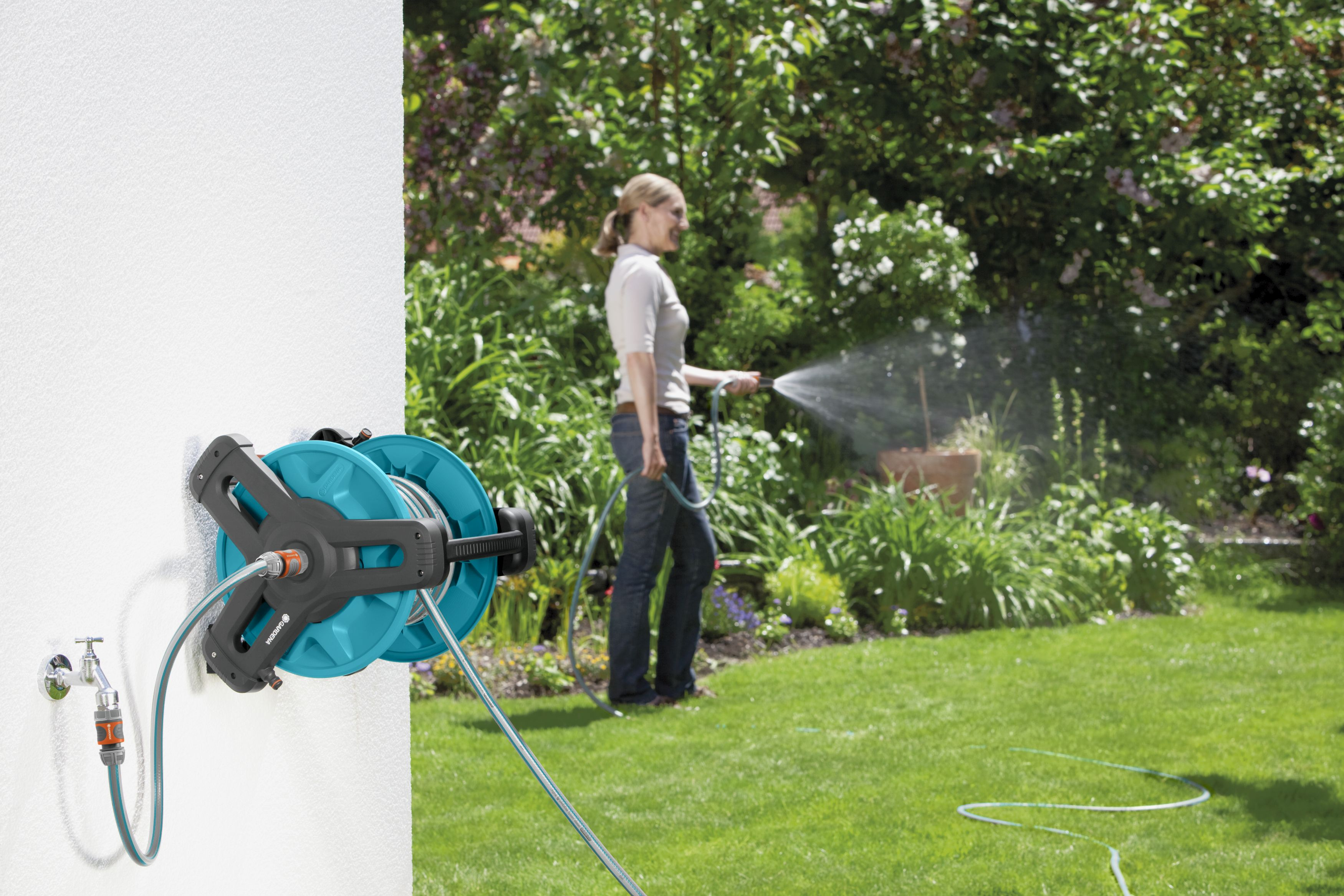 GARDENA 8009-20 Schlauchtrommel