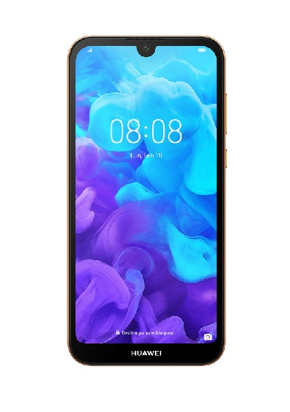 Móvil - Huawei Y5 (2019), Marrón, 16 GB, 2 GB RAM, 5.71" HD+, MT6761, 3020 mAh, Android