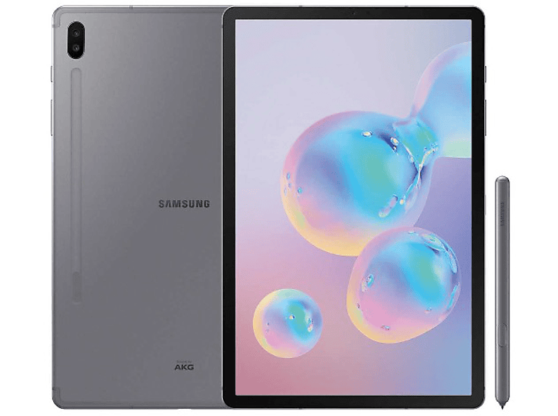 Tablet - Samsung Galaxy Tab S6, 256 GB, Gris, WiFi + LTE, 10.5" QXGA, 8 GB RAM, Snapdragon 855, Android