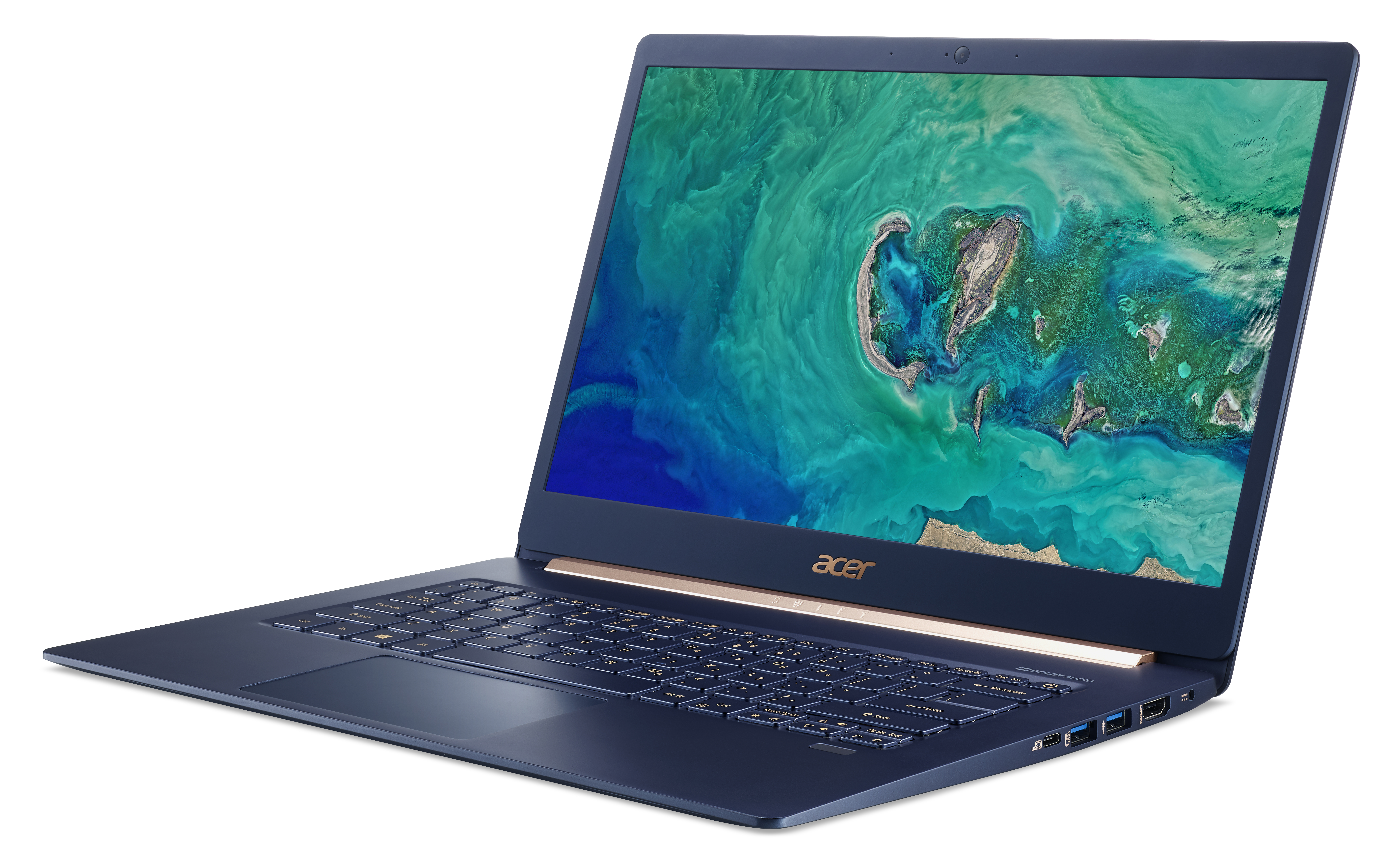 ACER Swift-5/SF514-53T/14"/ i5-8265/8GB/256SSD/IHD/Touch FHD/ Win 10 Home Laptop Mavi
