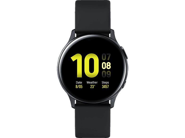 Samsung Galaxy Watch Active2 Aluminium 40mm Ab Smartwatch Aluminium Fluorkautschuk S M Aqua Black Smartwatch Kaufen Armband Farbe Saturn