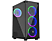 FRISBY FC-9290G 4X D.Ring Fan Temp Powersız Bilgisayar Kasa Siyah