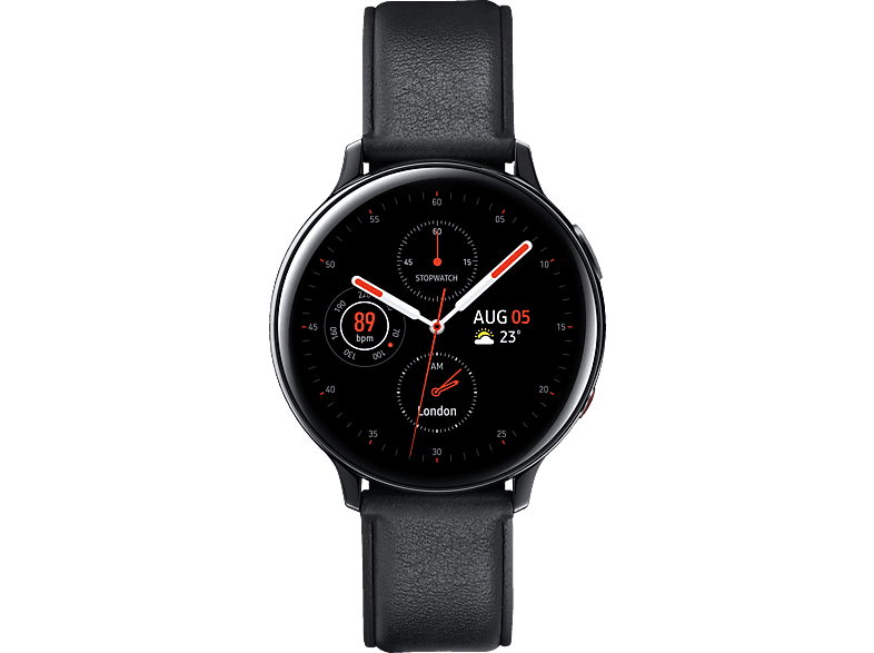 samsung galaxy watch active2 stainless steel 44mm lte black