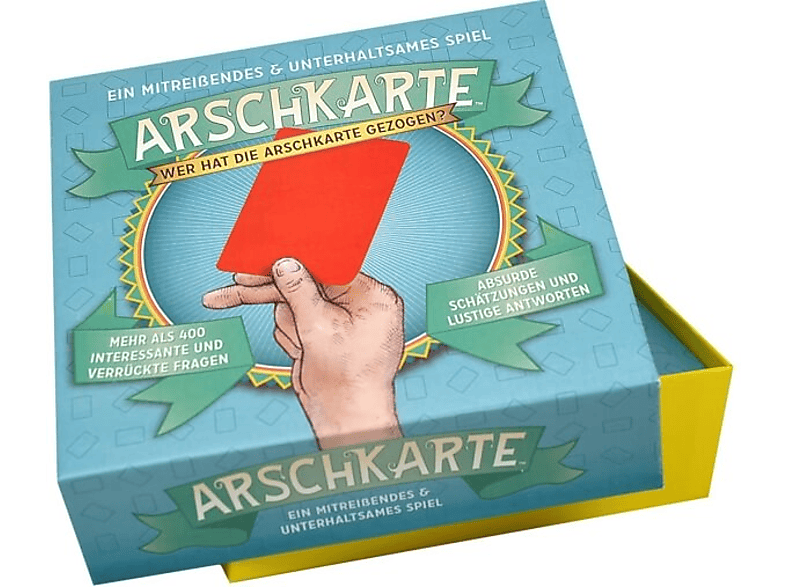KYLSKAPSPOESI AB Arschkarte - Wer hat die gezogen? Kartenspiel Mehrfarbig