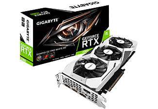 GIGABYTE GeForce RTX™ 2060 Gaming Pro White OC 6GB (GV-N2060GAMINGOC PRO WHITE-6GD) (NVIDIA, Grafikkarte)