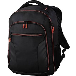 Mochila -  Hama MIAMI 190, Para cámara, Objetivos, Portátil hasta 10.2", Trípode, 5 l, Negro