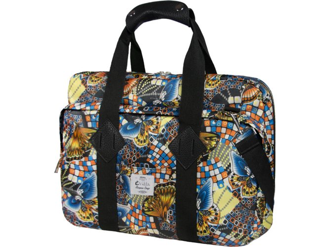 Maletín para portátil - EVITTA MESSENGER LAPTOP BAG,  16" Pulgadas, BUTTERFLIES