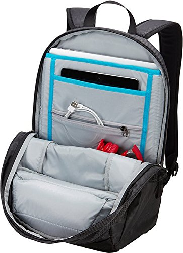 Funda - Thule TEBP215MKO, 18 L, Para portátiles de hasta 15", Nylon, Amarilla