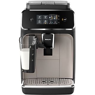 PHILIPS Series 2200 EP2235/49 - Kaffeevollautomat (Schwarz/Zinkbraun)